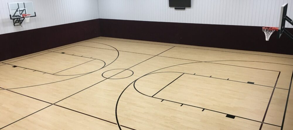 basketball court flooring