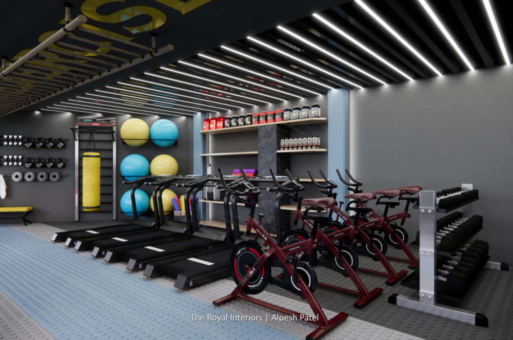commercial gym layouts