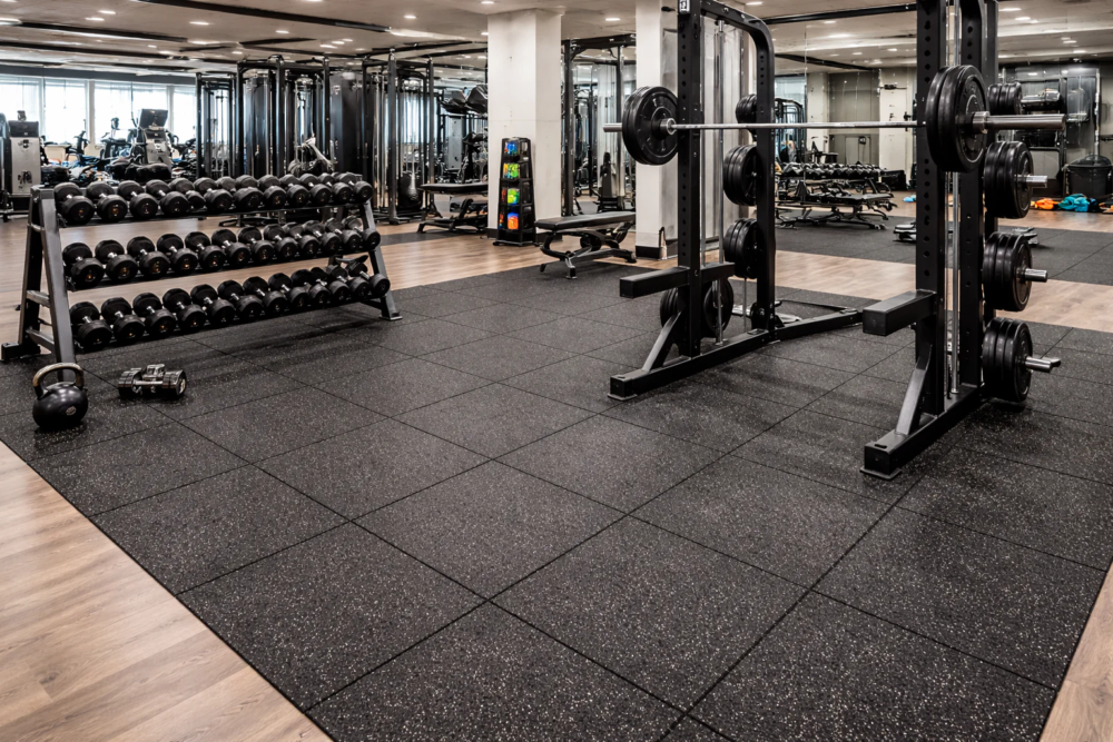 machine learning gym flooring